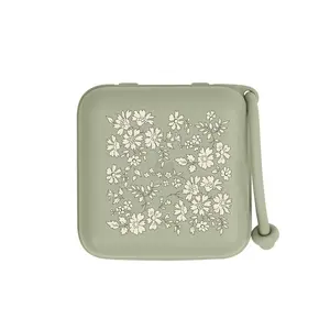 BIBS x LIBERTY krabička na cumlíky - Sage