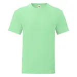 Men's Mint T-shirt Combed Cotton Iconic Sleeve Fruit of the Loom