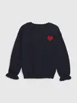 GAP Dětský svetr s volánky - Holky