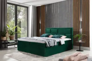 Boxspring Meron Rozměr: 180 x 200 cm, látka: Kronos 19
