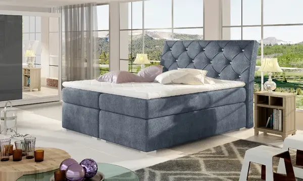 Boxspring Balvin Rozměr: 180 x 200 cm, látka: Omega 86
