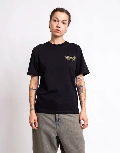 Carhartt WIP W' S/S Wiptopia II T-Shirt Black XS