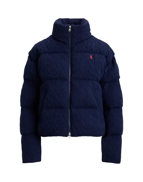 Polo Ralph Lauren Zimná bunda  námornícka modrá