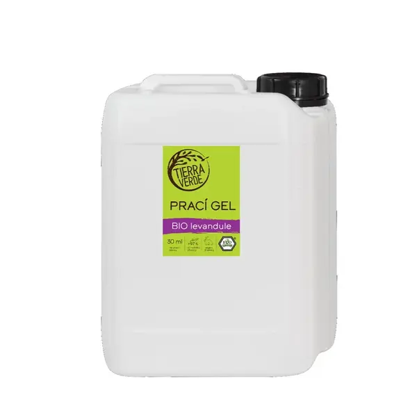 Tierra Verde Prací gel Bio Levandule 5 l