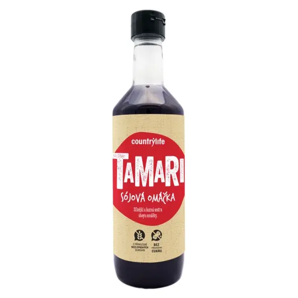 COUNTRY LIFE Tamari sójová omáčka 500 ml