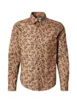 JOOP! Jeans Košeľa '196Hansen'  mokka / čierna