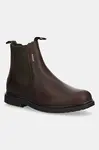 Barbour Kožené kotníkové boty Barbour Hale