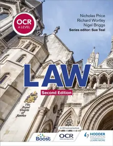 OCR A Level Law Second Edition - Nicholas Price, Richard Wortley
