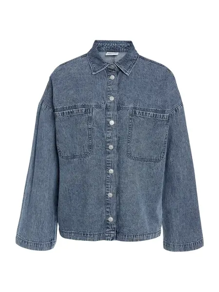 Noisy may Prechodná bunda 'NMEnza'  modrá denim