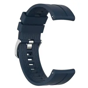 BStrap Silicone Cube remienok na Huawei Watch GT2 Pro, navy blue