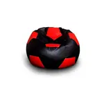Sedací vak lopta mini 35x35 black/red