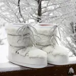 Trendyol Ecru Für Laced Plush Women's Snow Boots