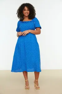 Dámské šaty Trendyol Polka dot