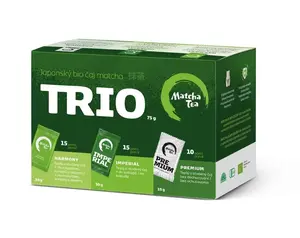 Matcha Tea TRIO BIO 2x15x2 g + 10x1,5 g
