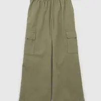 GAP Dětské široké kalhoty - Holky