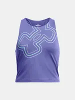 Under Armour Tílko Motion Branded Crop Tank-PPL - Holky