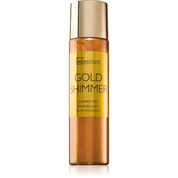 IDC Institute Gold Shimmer tělová mlha pro ženy 150 ml