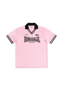 LONSDALE Dres 'Footdee'  rosé / staroružová / čierna