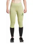 Meatfly dámské legíny Arabel Olive Light Black | Zelená | Velikost L