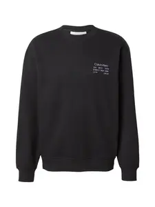 Calvin Klein Jeans Mikina  orgovánová / čierna