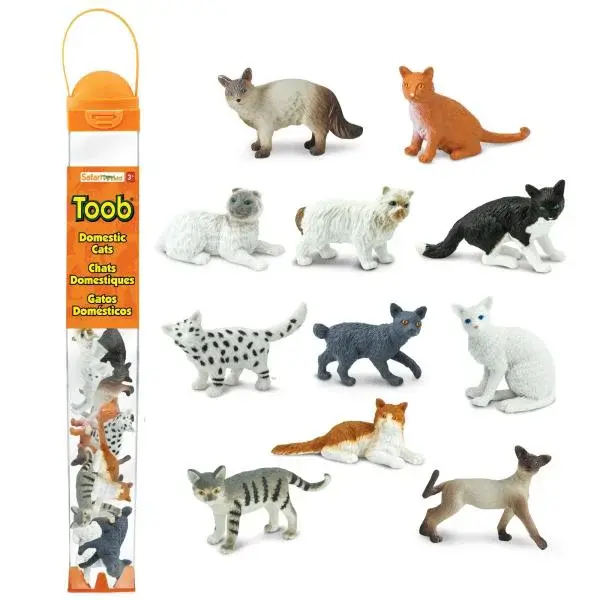 Safari® Toob Domácí kočky 11 figurek