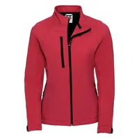 Červená dámská bunda Soft Shell Russell
