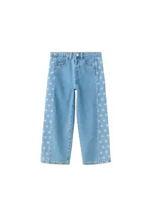 MANGO KIDS Džínsy 'LASER'  modrá denim