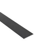 Profil plochý hliník čierny brúsený 40x2mm 1m