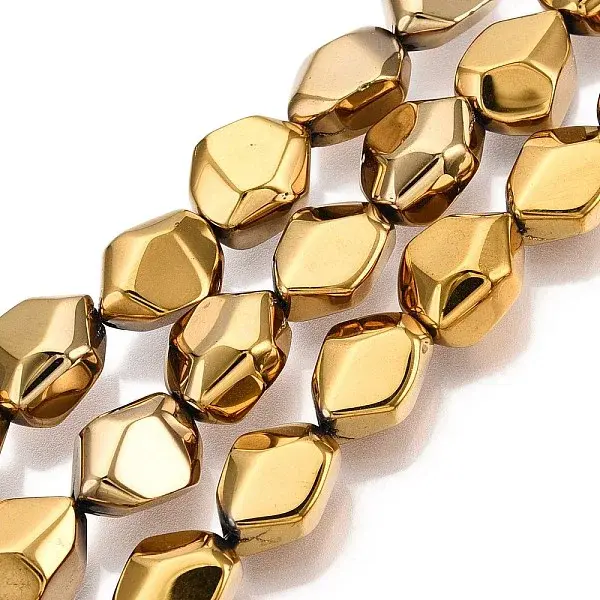 Electroplate Glass Beads Strands