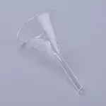 Transparent Glass Funnel Hopper