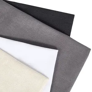 4Pcs 4 Colors Linen Fabric