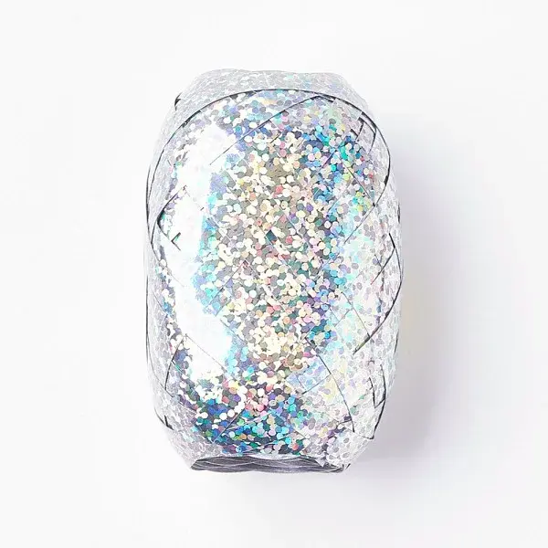 Single Face Laser Balloons Ribbon