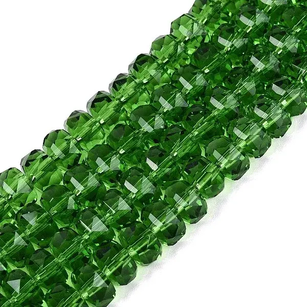 Transparent Glass Beads Strands