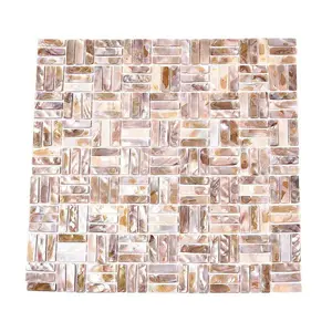 Natural Freshwater Shell Mosaic Tile Cabochons