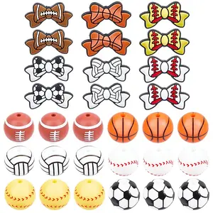12 Styles Silicone Beads