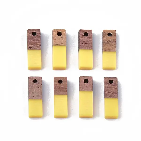Resin & Wood Pendants
