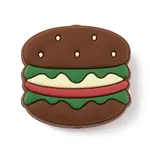 Hamburger Food Grade Eco-Friendly Silicone Beads