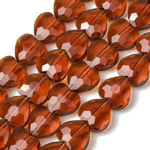 Transparent Glass Beads Strands