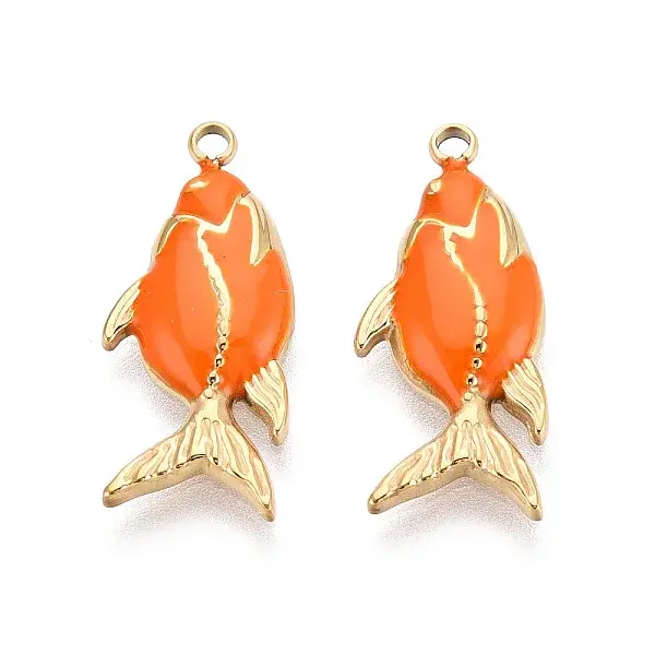 304 Stainless Steel Enamel Pendants