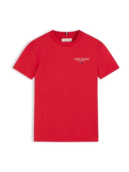 TOMMY HILFIGER Tričko 'Essential'  jasne červená
