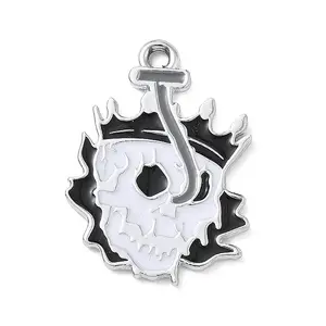 Halloween Alloy Enamel Pendants