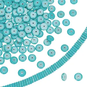 1 Strand Synthetic Turquoise Beads Strands