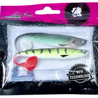 LK Baits Predátor Set Basara v dipu 12 cm, 2ks