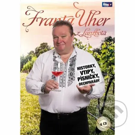 Franta Uher: Historky, vtipy, písničky (4 CD) - Franta Uher