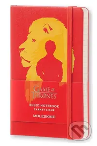 Moleskine - Hra o tróny červený zápisník (limitovaná edícia, malý, linajkovaný)