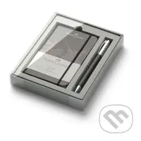 Guľôčkové pero Faber-Castell Ambition Precious Resin - darčeková kazeta so zápisníkom