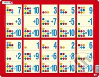 Sčítanie 1-10 (3) AR13 - puzzle z kategorie Naučné puzzle