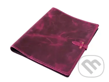 Šanon A4 s nýty - Pull Up Růžový