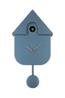 Kukačkové hodiny Karlsson Modern Cuckoo Metallic