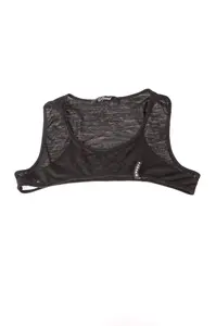 Dámský černý crop top